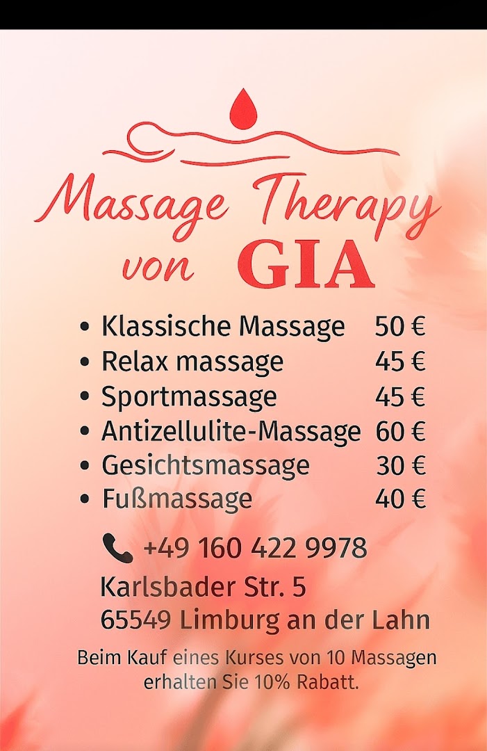 Massage Therapie von GIA — Fotos 5